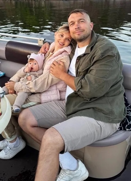 Ольга Кузьмина, Евгений Апанасевич и их дочь Мира-Мария