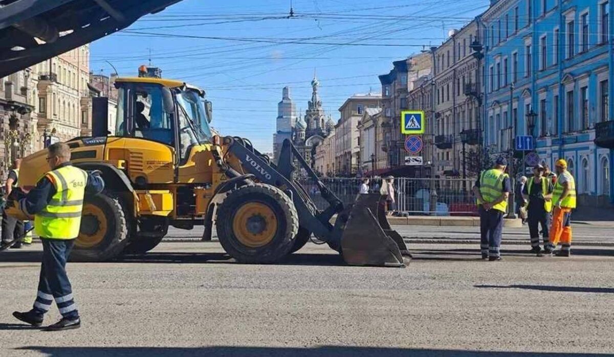     Ремонт Невского проспекта. Источник: kp.ru Автор фото: Алексей Булатов