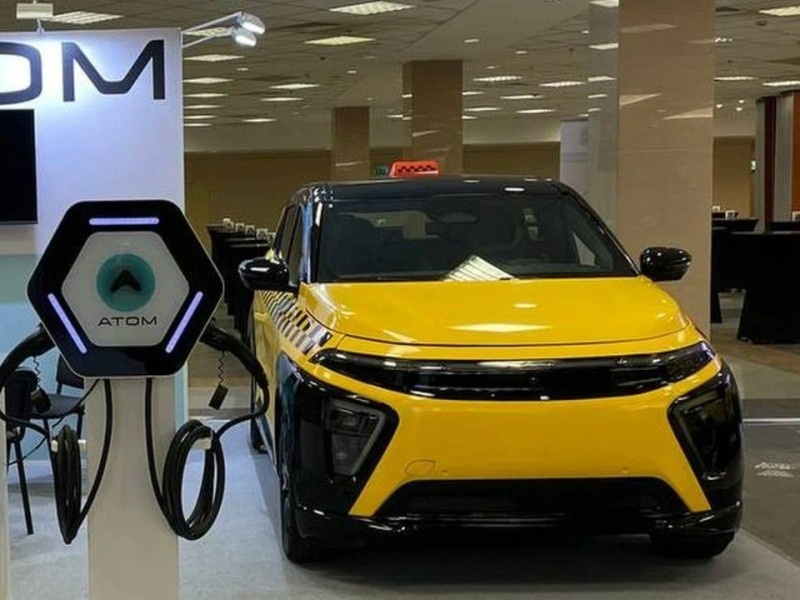    Российская компания «Кама» представила электрокар для такси