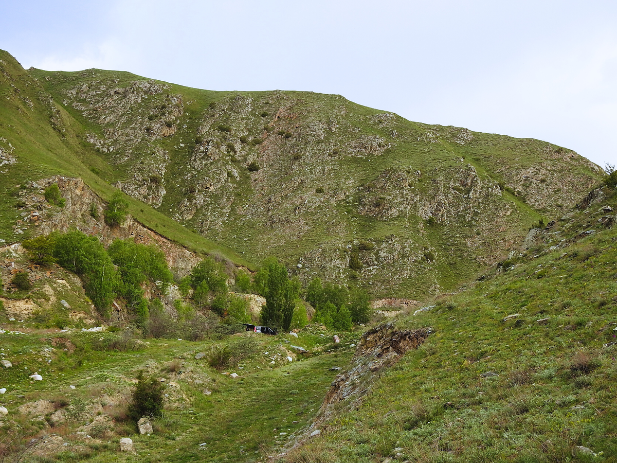 Вот тут мы ночевали