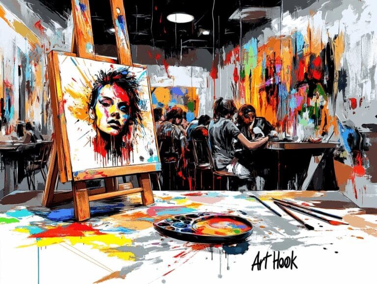    Вечерние курсы рисования в Москве: откройте в себе художника и найдите вдохновение после заката Art-Hook.Ru