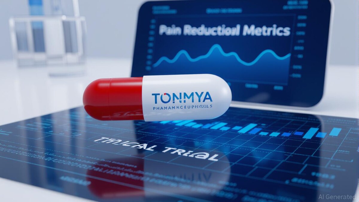 То́нмя на фоне медицинской аннотации — флакон с лекарством и ключевые графики, демонстрирующие эффективность.