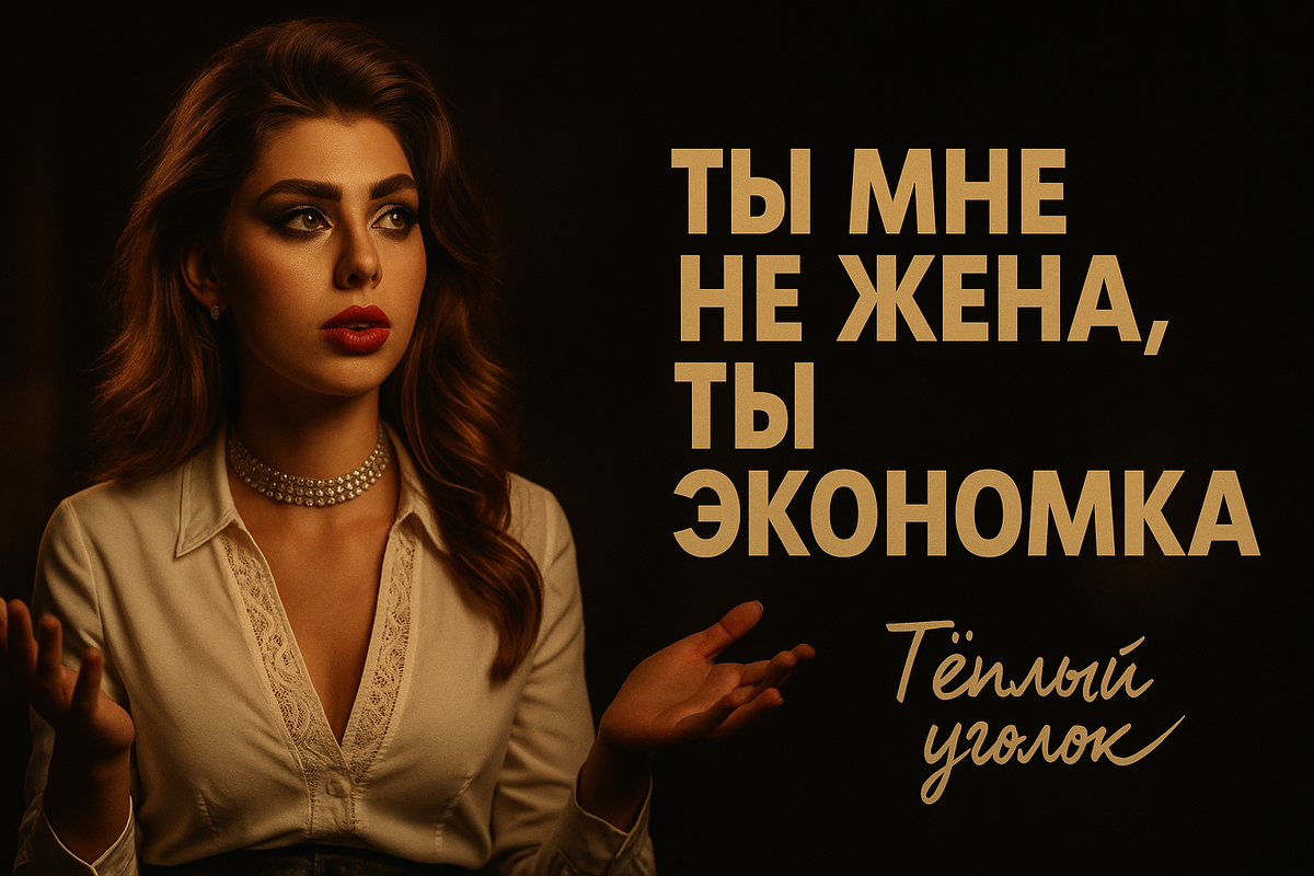 Муж выбрал маму. Теперь пусть она его и содержит