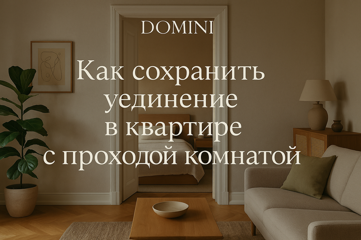    Как создать уют в квартире с проходной комнатой в Москве