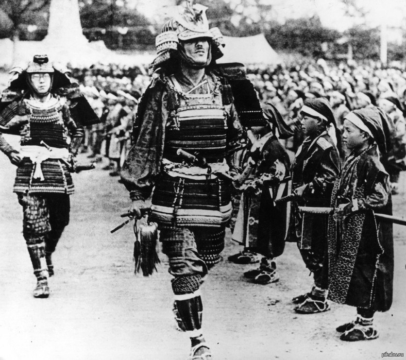 Школа молодых самураев в городе Токио, Японская империя 1930 год. фото из pikabu.ru