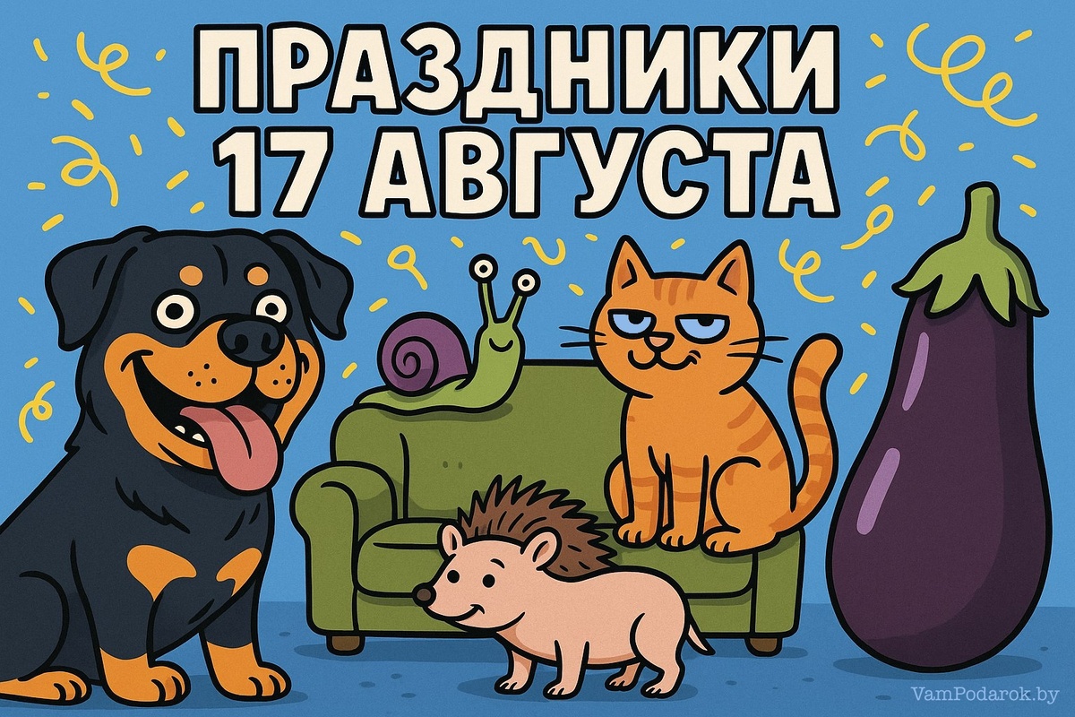 Праздники 17 августа 2025 года
