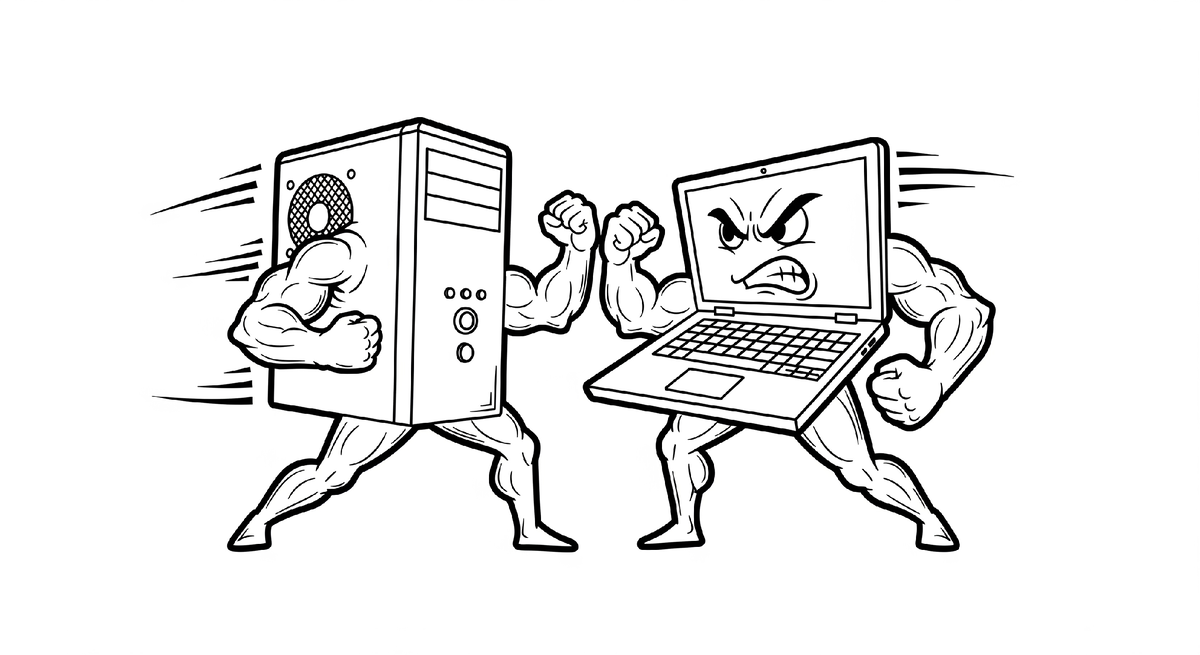 ПК vs ноутбук