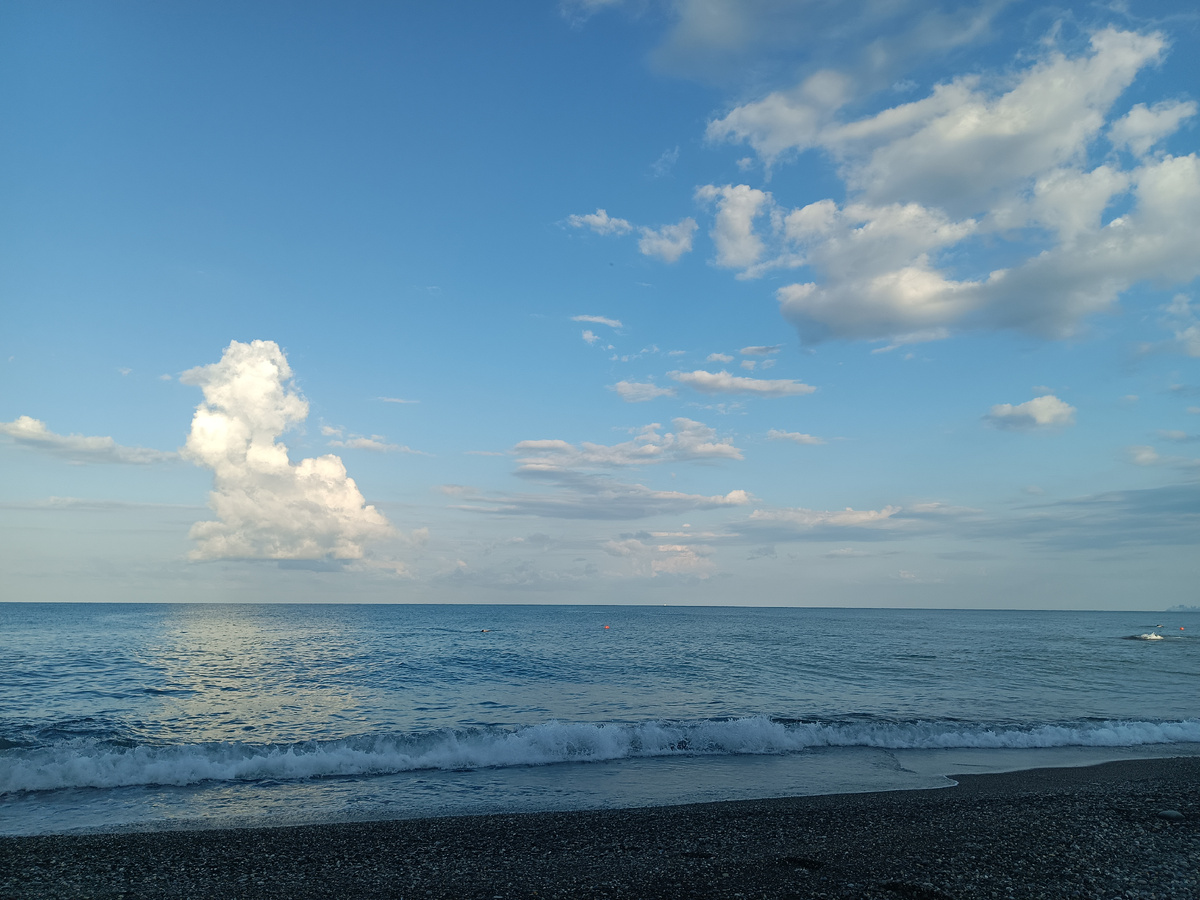 Пляж "Вокзал Адлер", 16.08.2025, 6 час. 41 мин.