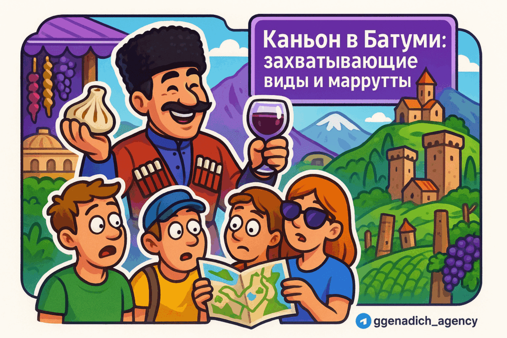    Каньон в Батуми: захватывающие виды и маршруты genadich