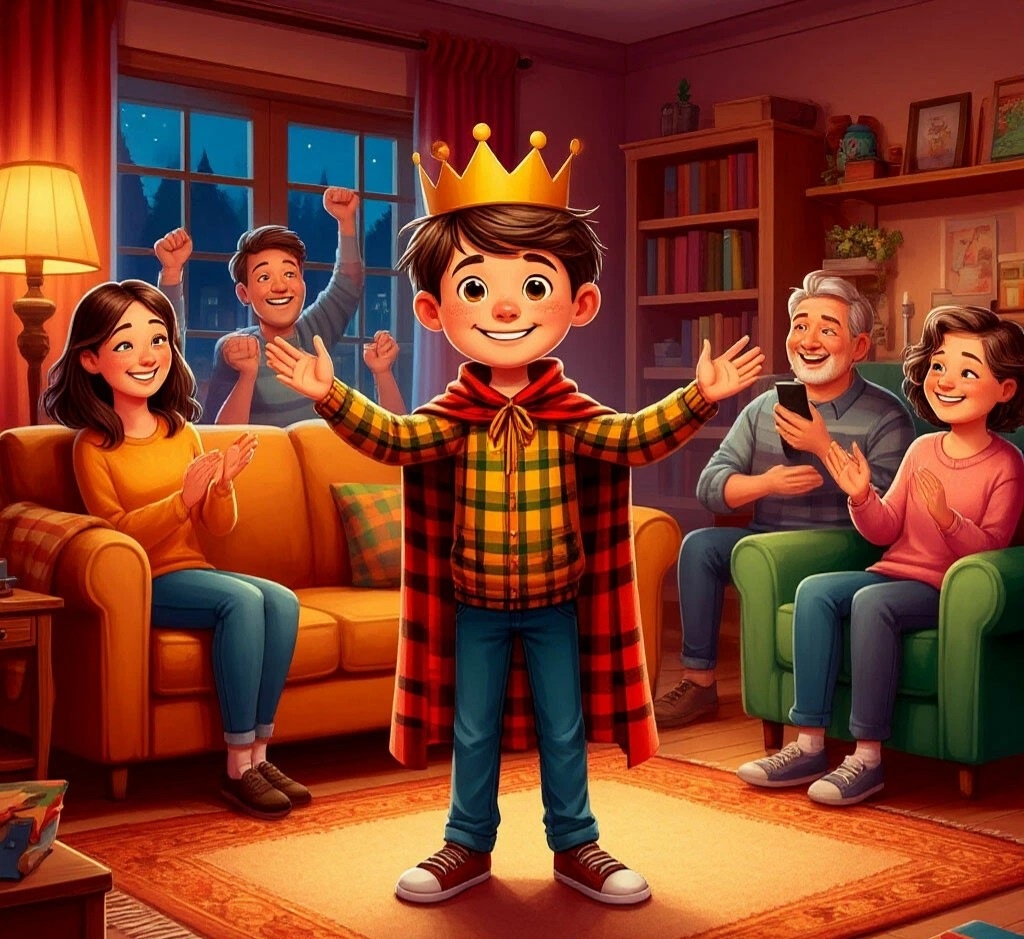 Ваши аплодисменты станут самым громким и важным признанием для юного артиста, а смелость, взращённая на вашем импровизированном ковре-сцене, останется с ним навсегда.