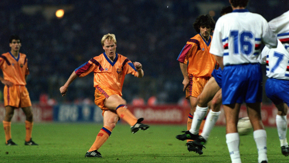 Гол Рональда Кумана в финале ЛЧ 91/92. Источник фото: https://www.uefa.com