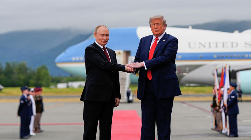 С Президентом США Дональдом Трампом Фото: Сергей Бобылёв, РИА «Новости»/kremlin/ru