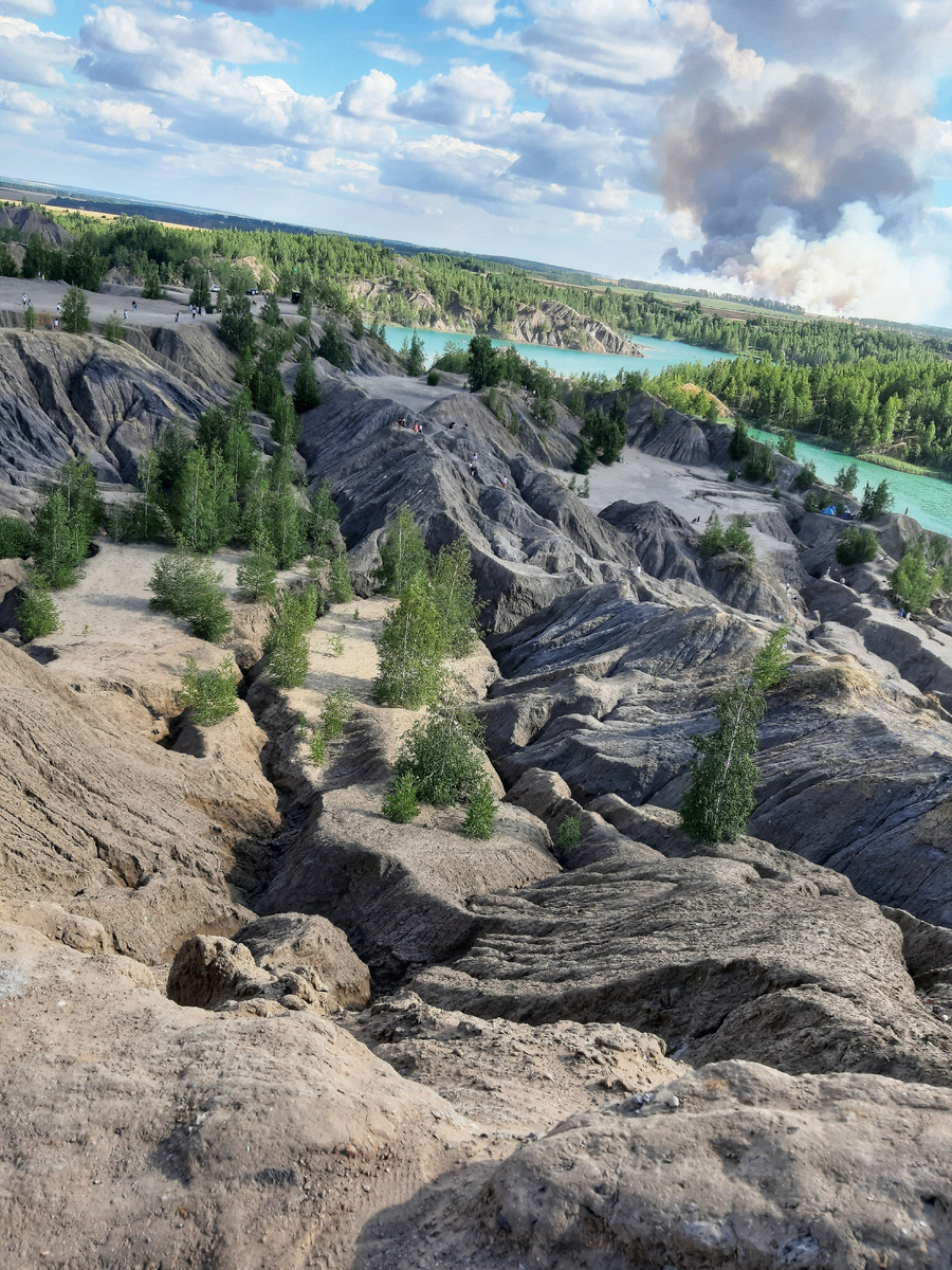 КОНДУКИ. Марсианские пейзажи Романцевских гор в Тульской области.