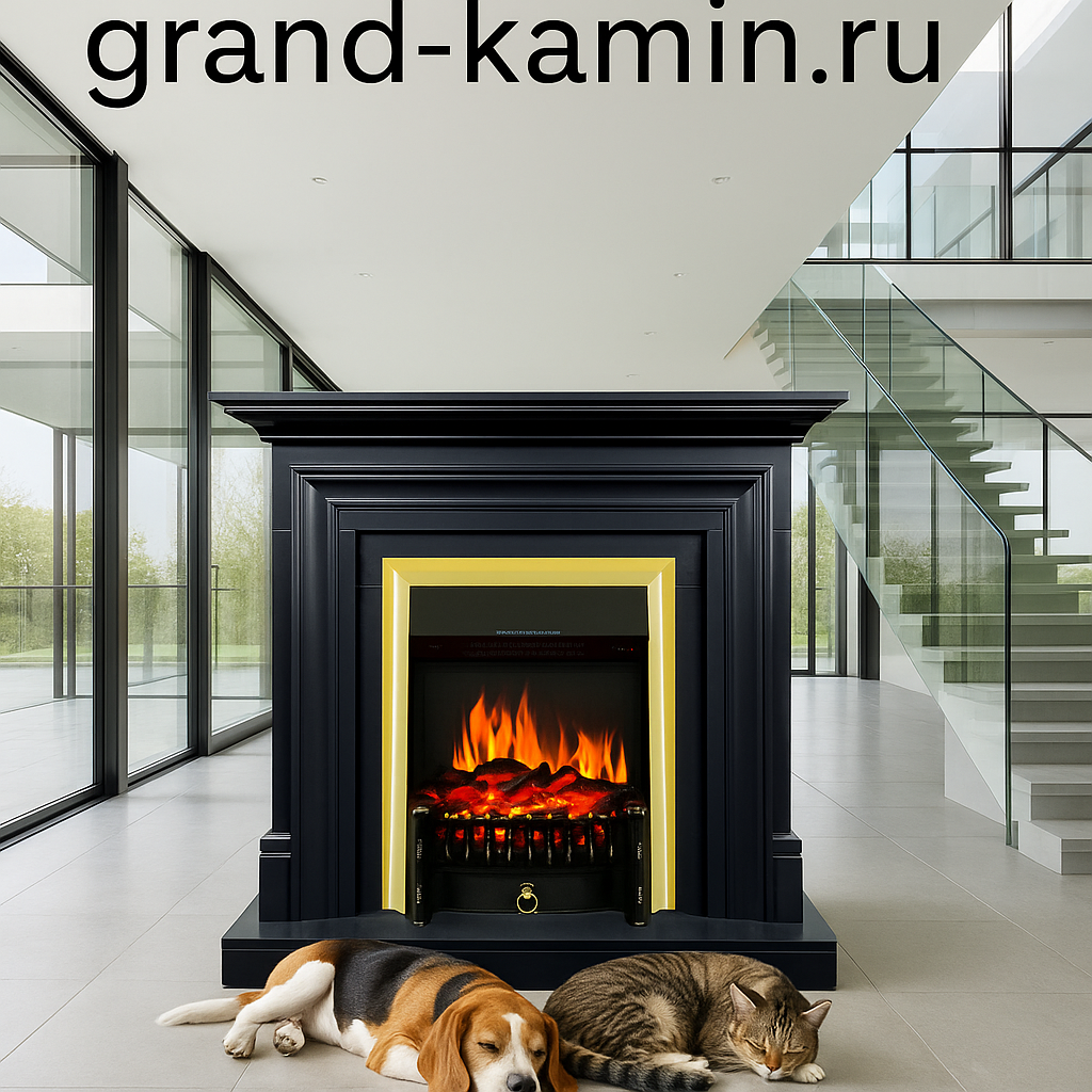    Электрический камин Bradford: как создать идеальную атмосферу уюта с эффектом парового пламени Kamin