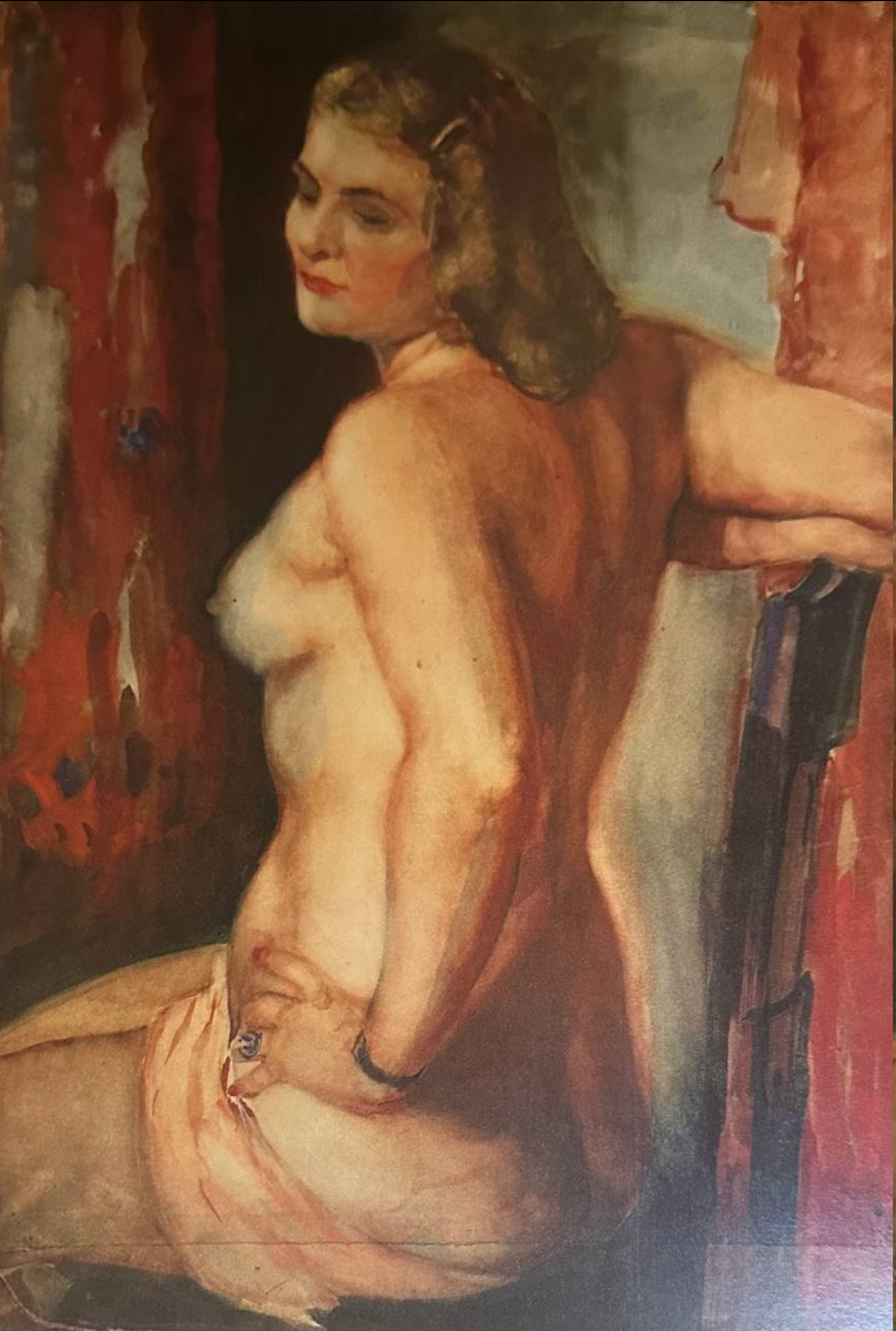 Александр Герасимов. «Обнажённая модель». 1927