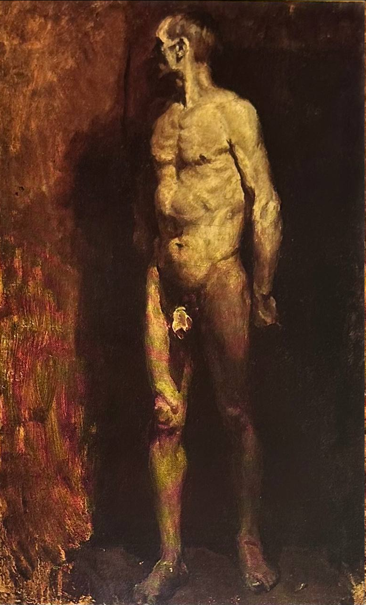 Сергей Ткачёв. «Натурщик». 1949