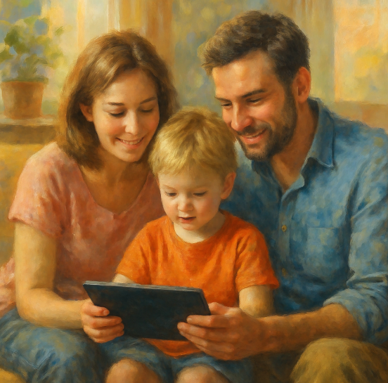 Настройка родительского контроля на планшете для 5-леток