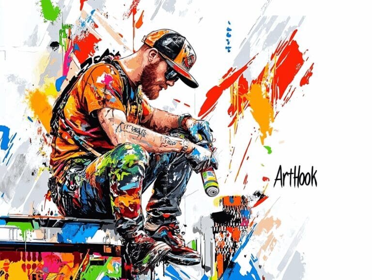    Как легально научиться рисовать граффити: от серых стен к яркому искусству Art-Hook.Ru