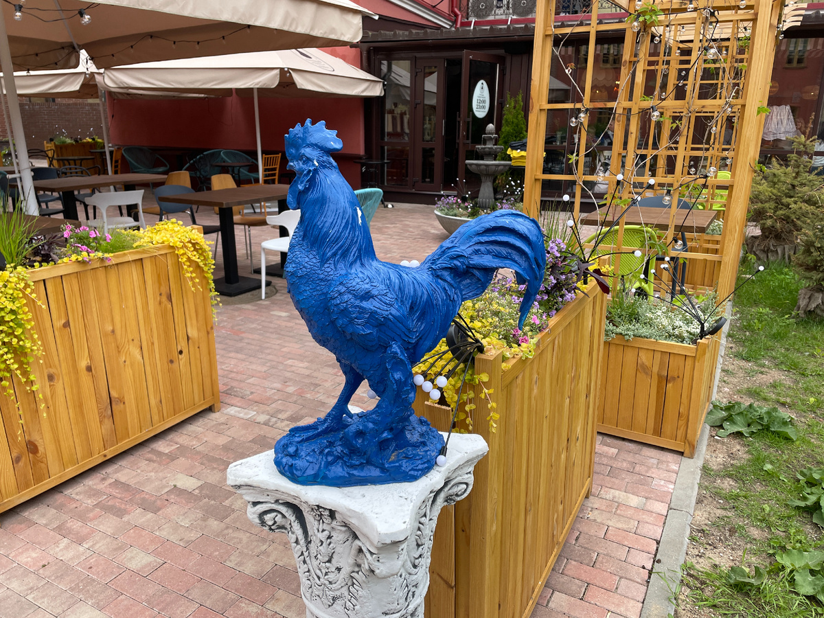 Куриный клуб - на входе 