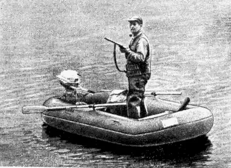 Надувная лодка "Фолага" производства фирмы Пирелли.