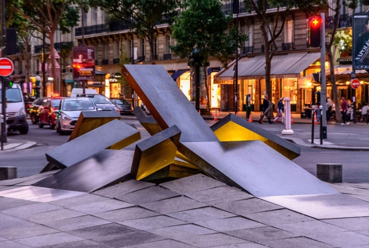 Фонтан Ледяной затор во Франции