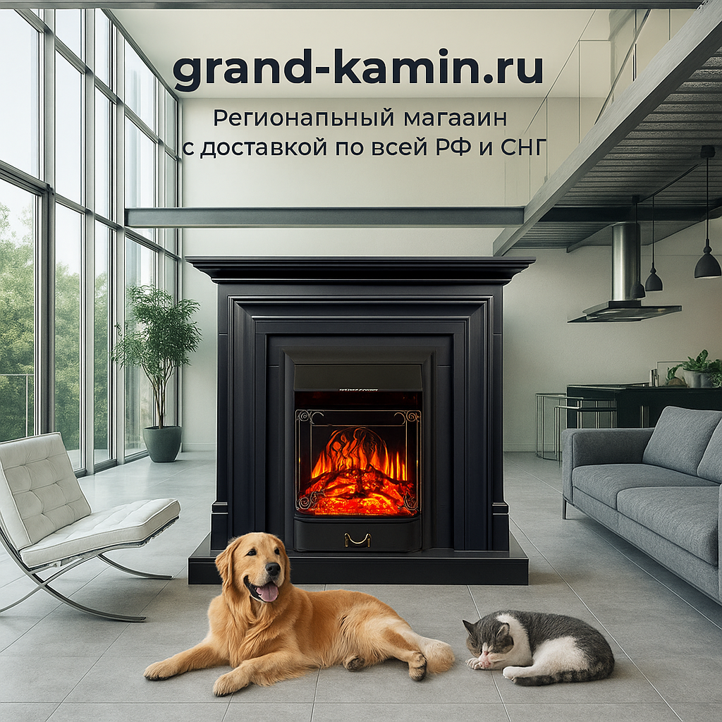    Электрический камин Bradford серый графит с очагом Majestic FX Black как идеальный элемент уюта для вашего дома: 10 потрясающих идей для стильного интерьера Kamin