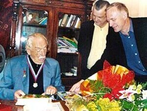 Сергей Михалков, Андрей Тюняев и Сергей Еремеев.