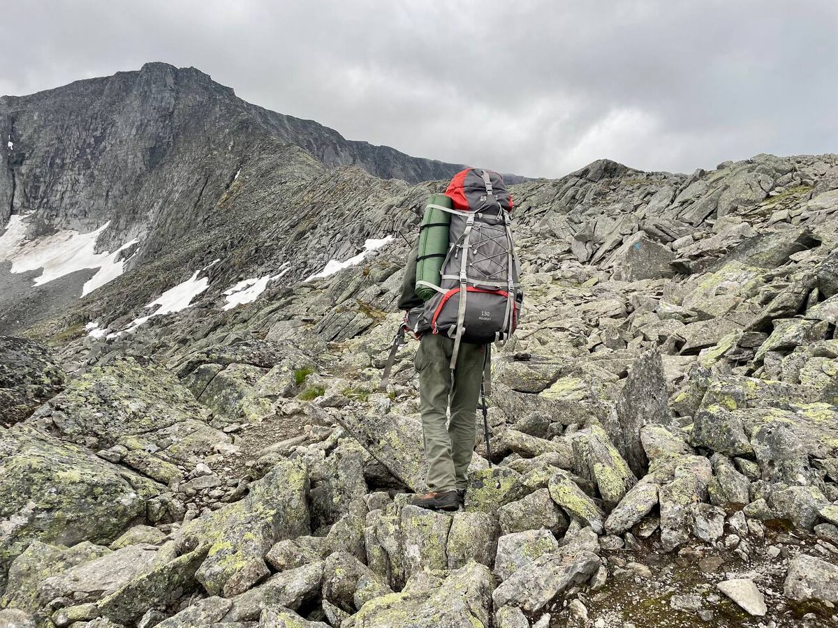 Путь через перевал КарКар (на фото: Станислав Корнейчик) 