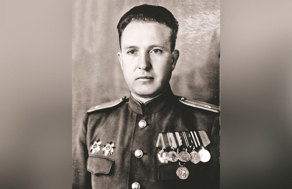     Майор Фёдор Гусев. 1945 год