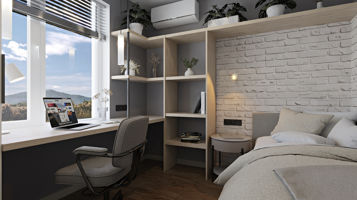 Предварительная визуализация комнаты в Планоплане