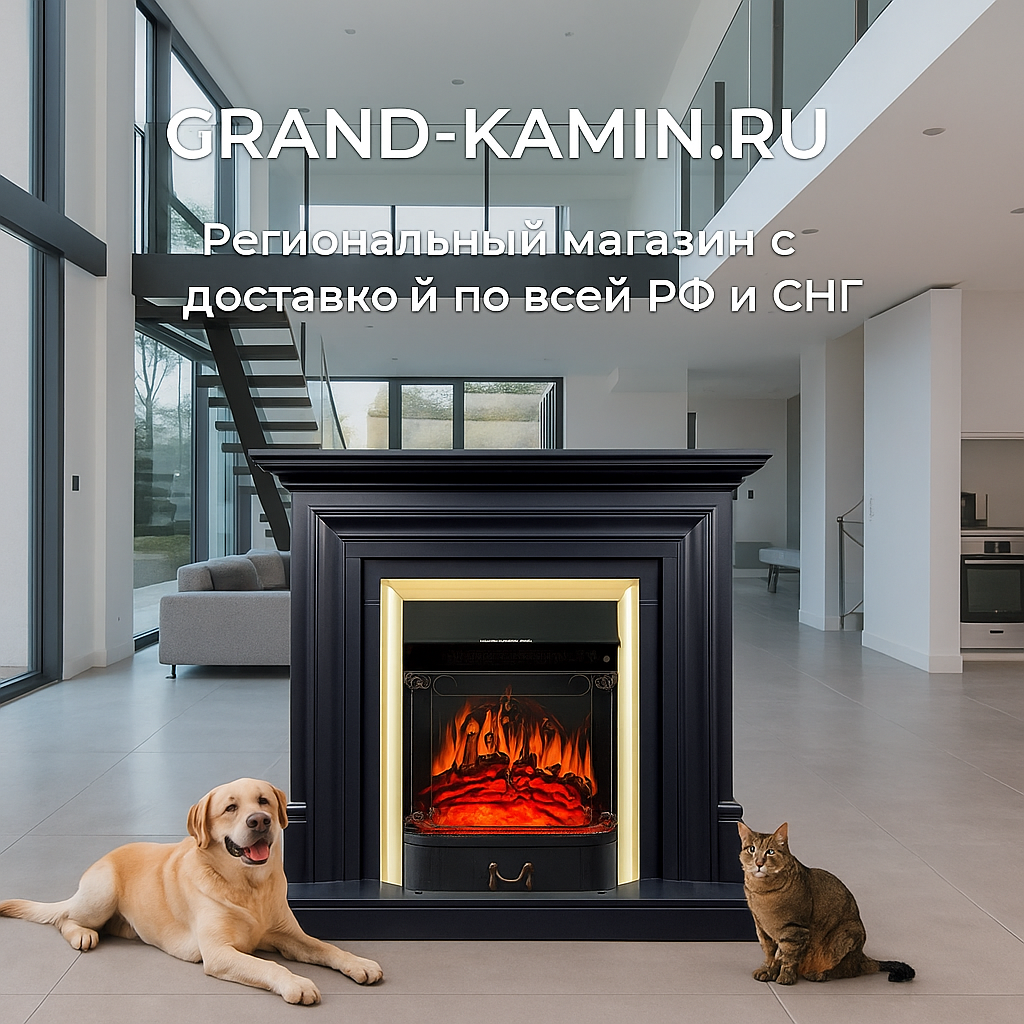    Электрический камин Bradford: идеальный уют и стиль для любого интерьера без лишних хлопот Kamin