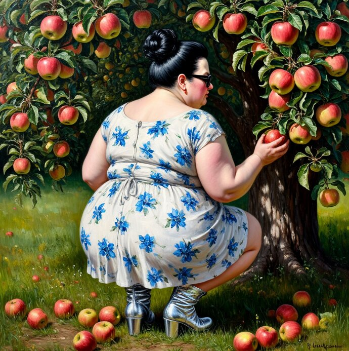 Яблоня совсем не duра