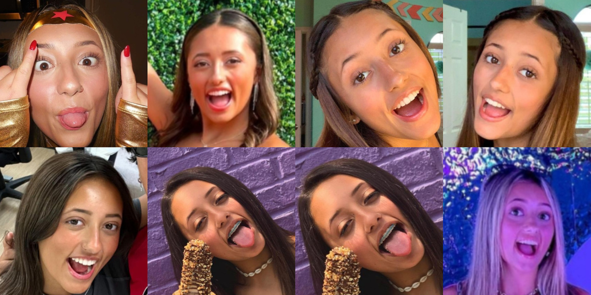 Alexis Ryan Tongue Mouth Open 