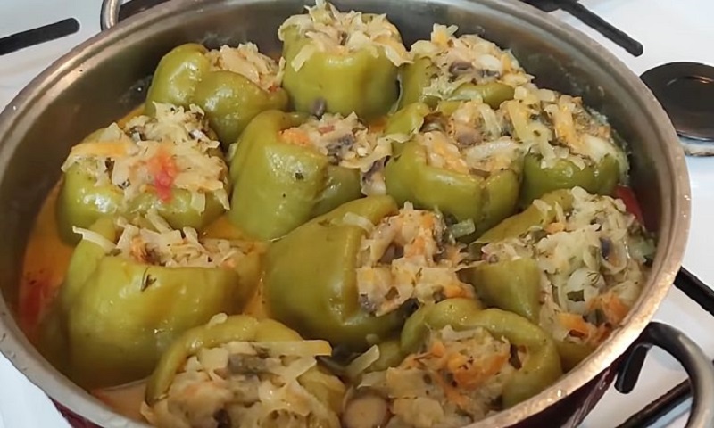 Турецкие фаршированные перцы — восточный аромат без мяса. Секрет отельных поваров