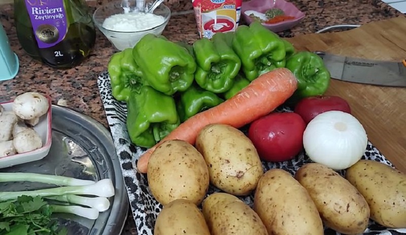 Турецкие фаршированные перцы — восточный аромат без мяса. Секрет отельных поваров