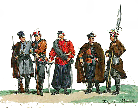 Польские повстанцы 1863 г. В. Элиаш-Радзиковский
