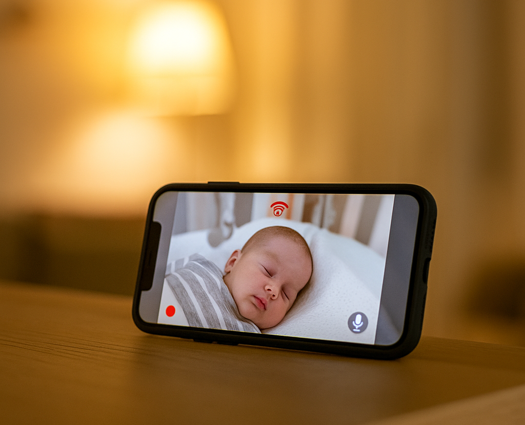 Старый смартфон можно использовать как видеоняню