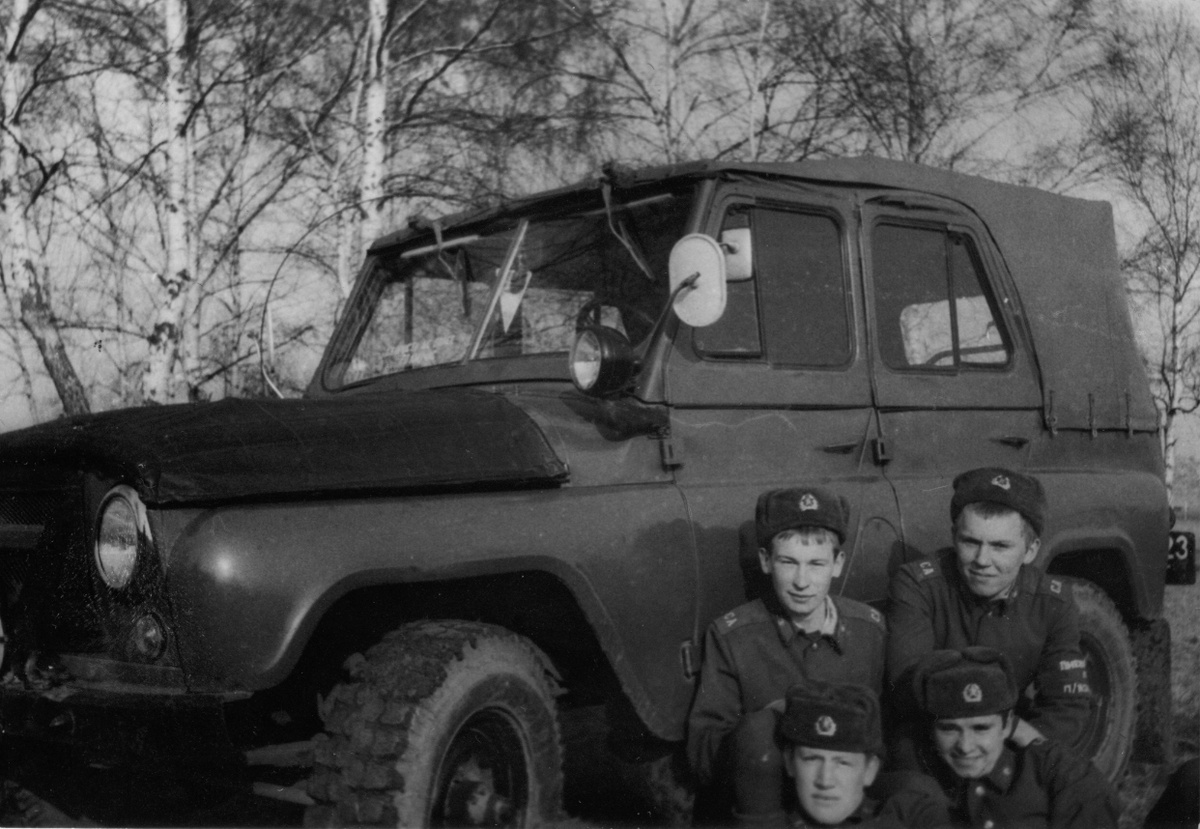 Зима 1982 года. УАЗ зам командира гвю67МСП...