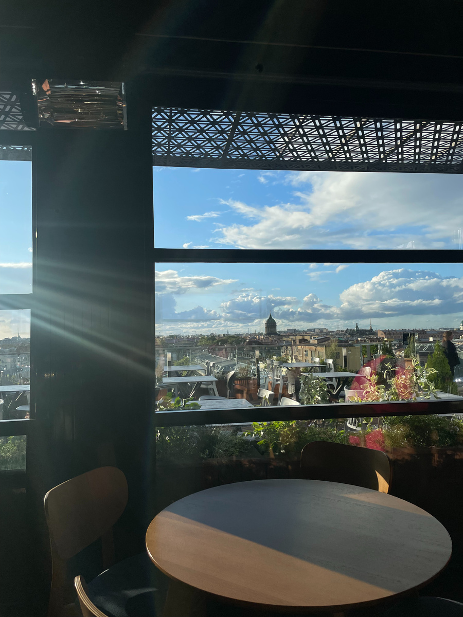 Вид из ресторана «Горизонты» 