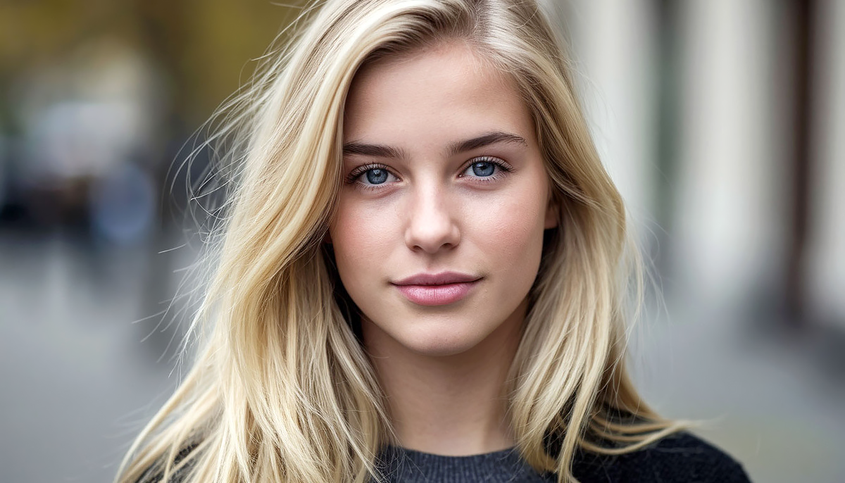 Элли Мур – необычная красотка.