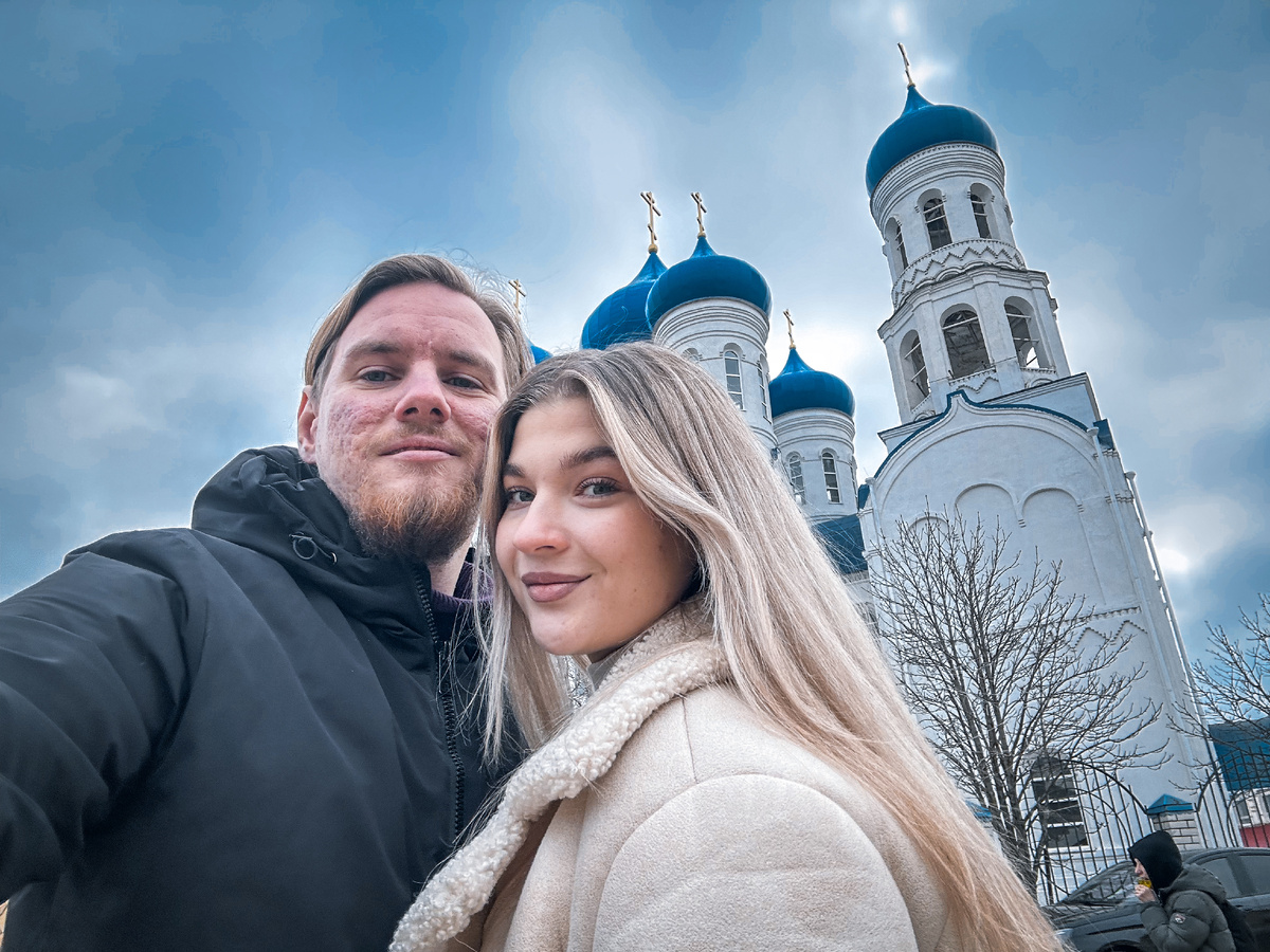 Я и матушка в Балтае