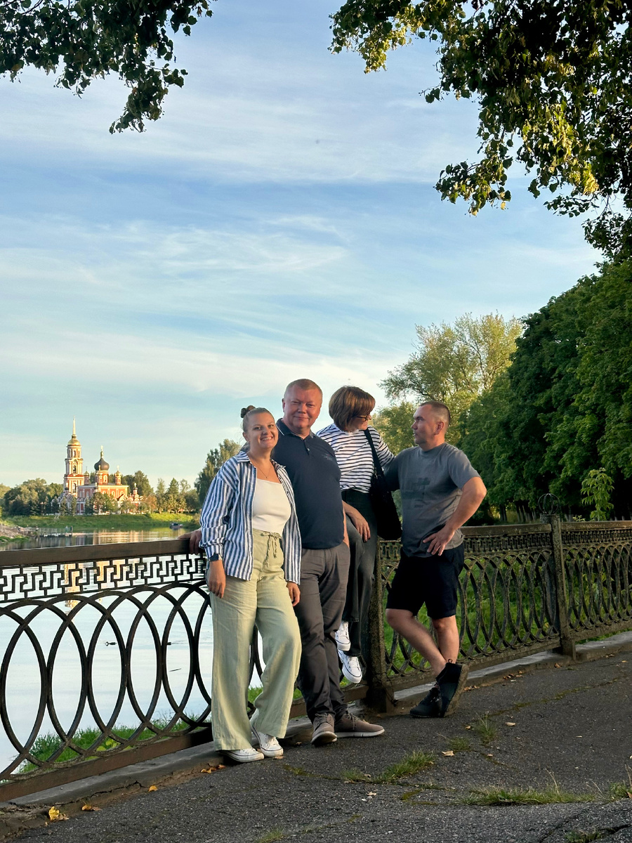 Наша неизменная компания в Старой Руссе