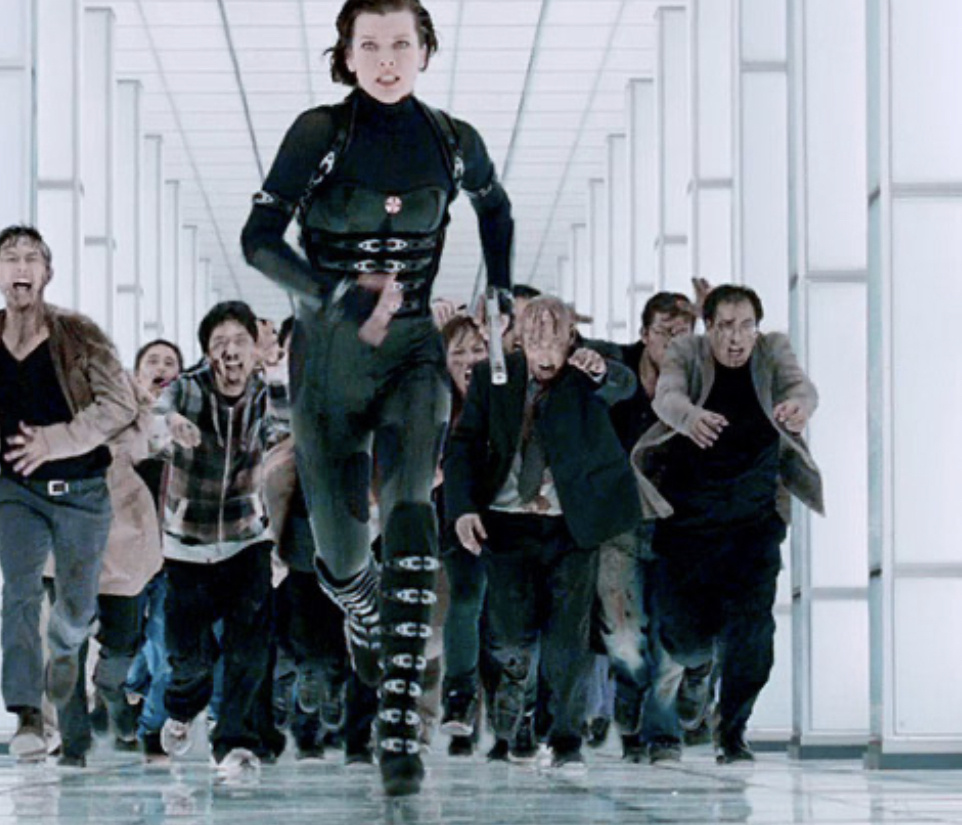 Кадр из фильма «Обитель зла»