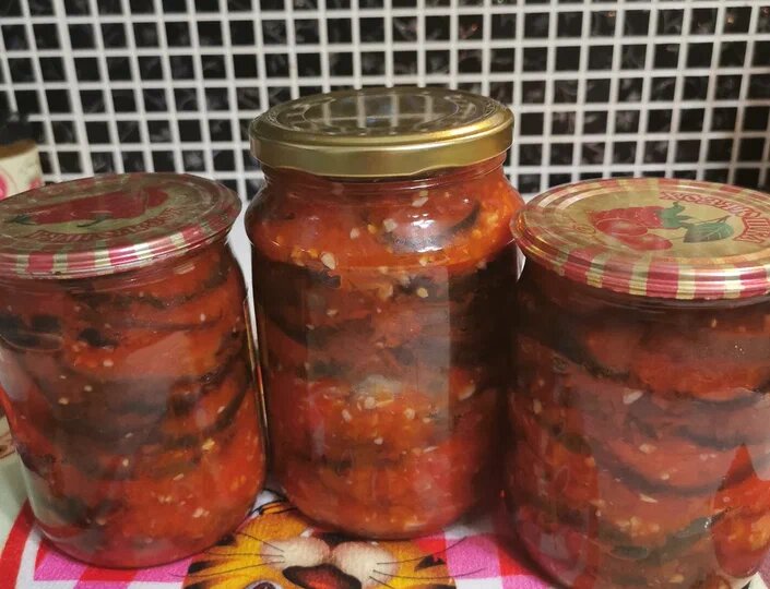 Баклажаны на зиму, по-грузински!