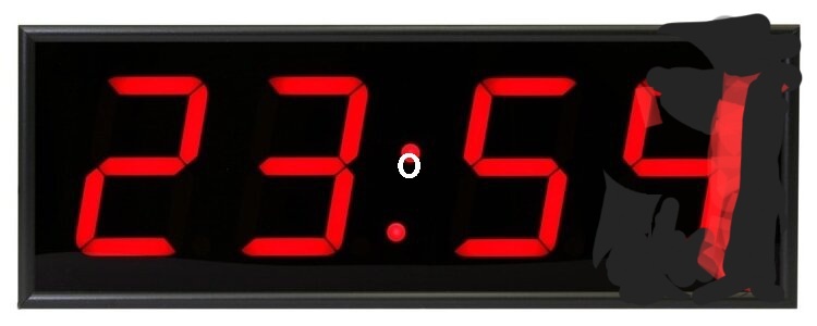 В Яндексе нашёл только 23:55. Пришлось редактировать...