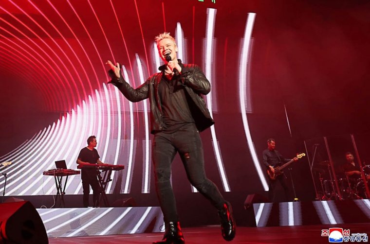 Концерт посвящен Дню освобождения, или Дню независимости Кореи от оккупации Японии
Фото:ЦТАК / http://kcna.kp/