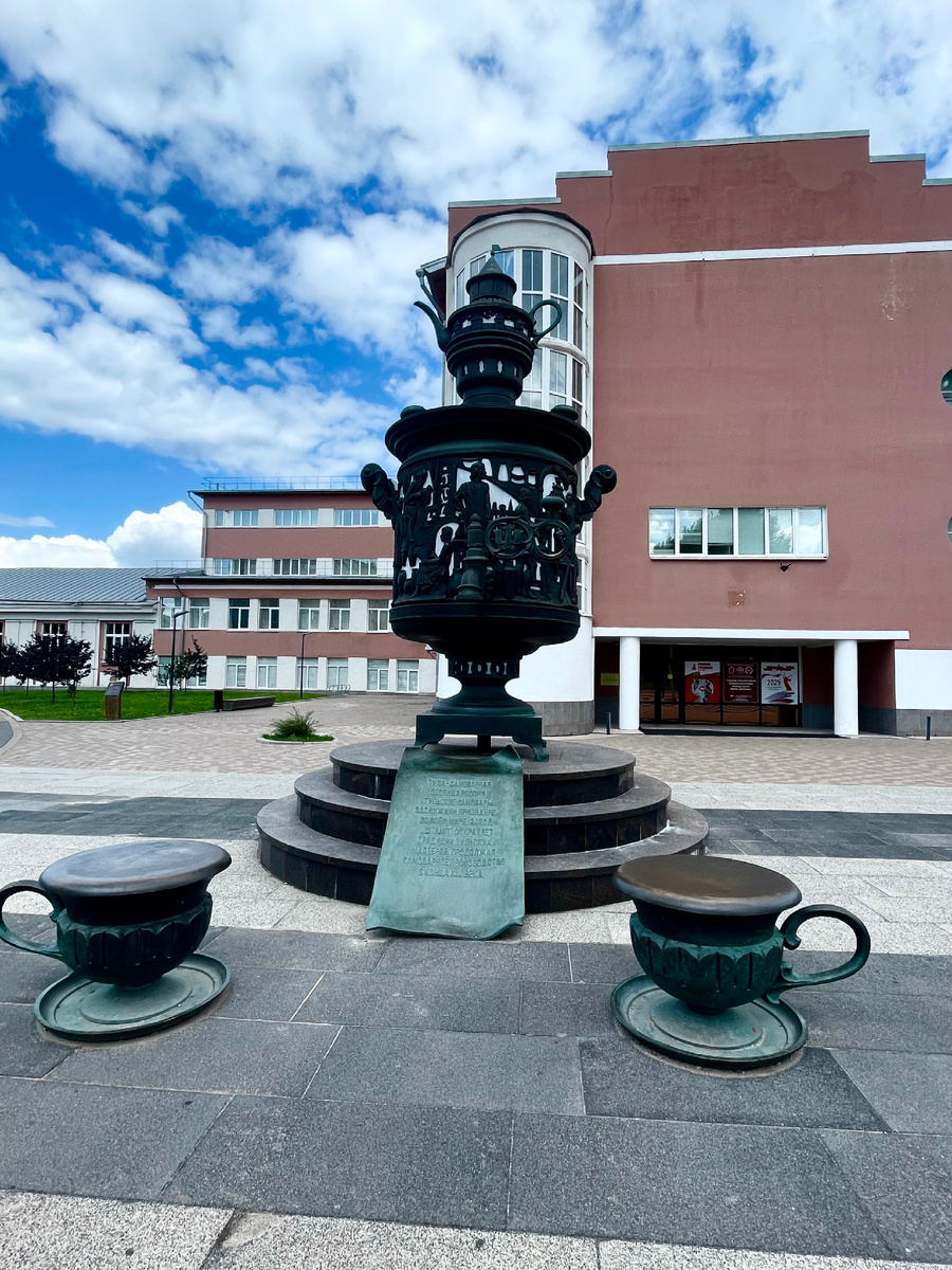 Тула - самоварная столица. Фото автора.