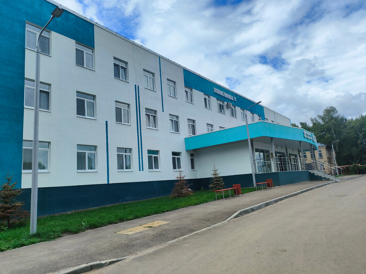 Новое здание районной поликлиники