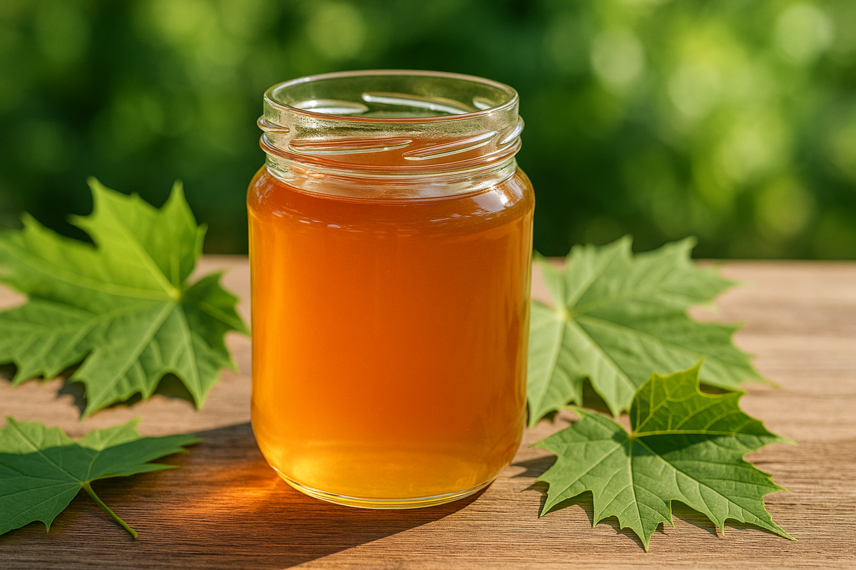 Банка кленового мёда