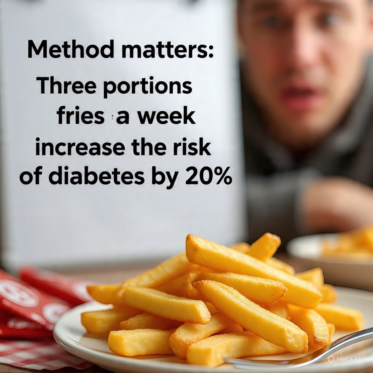 Картофель фри увеличивает риск диабета